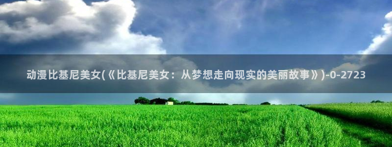 动漫做爱：动漫比基尼美女(《比基尼美女：从梦想走向现实的美丽故事》)